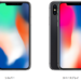 iPhone10の2色スペースグレーとシルバーの見た目